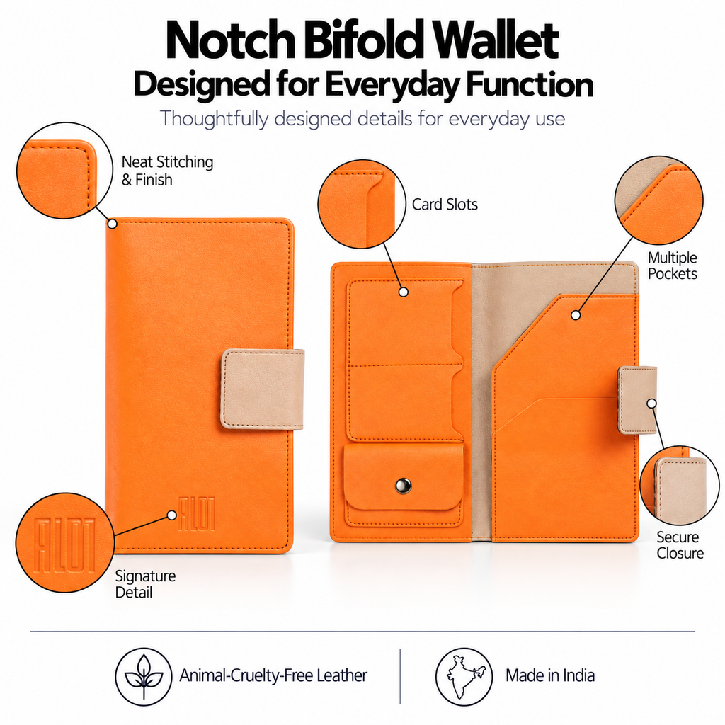 Notch Bifold Wallet